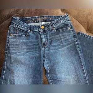 Jennifer Lopez Low rise bell bottom jeans